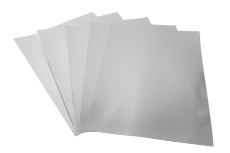 feuilles à repousser métal argenté - Métal à repousser – 10doigts.fr