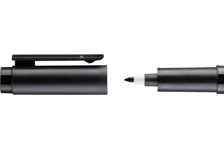 Feutre permanent pointe fine noire 0.6 mm - Feutres pointes fines – 10doigts.fr