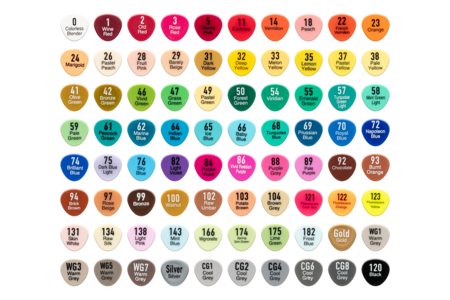 feutres dessin promarker manga - Calligraphie, Ecriture – 10doigts.fr