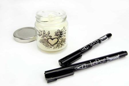 feutres noir verre - Marqueurs permanents – 10doigts.fr