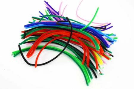 fils chenilles tailles et couleurs mix - Chenilles, cure-pipe – 10doigts.fr