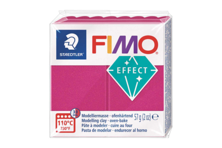 Fimo effect métal - bordeaux 21 - Pâtes Fimo Effect – 10doigts.fr