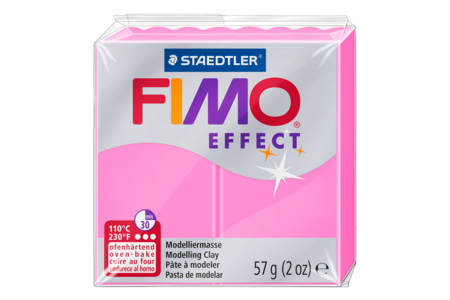 Fimo néon rose - Pâtes Fimo Effect – 10doigts.fr