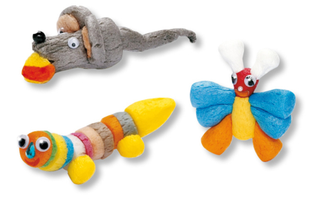 Flocons de maïs - Activités manuelles flocons de maïs – 10doigts.fr