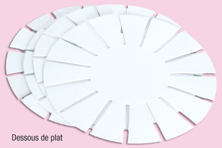 Formes en carton prédécoupé à habiller de raphia - Activités manuelles vannerie – 10doigts.fr