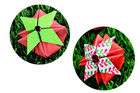 FRAISE ORIGAMI - Livres activités créatives – 10doigts.fr