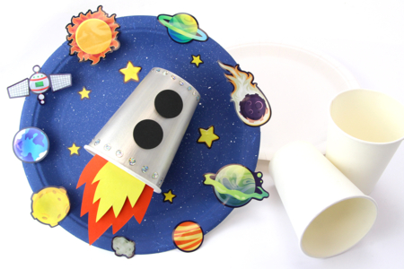 Gobelets en carton blanc - 8 pièces - Décorations de table – 10doigts.fr