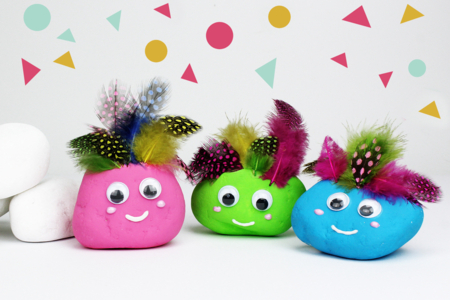 galet à peindre enfants activité - Activités manuelles peinture – 10doigts.fr