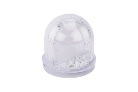 Globe boule à neige à décorer 1 pièce - Boule à neige, Cloche – 10doigts.fr