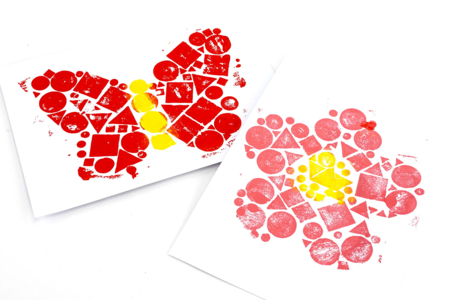 gommette peinture enfant facile - Activités manuelles Printemps – 10doigts.fr