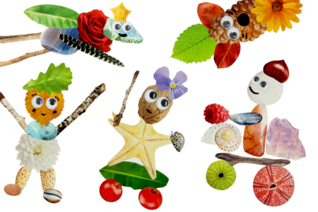 gommettes nature - Kits animaux et nature – 10doigts.fr