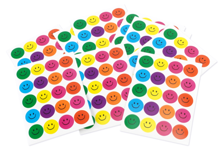 gommettes smiley - Gommettes Yeux et Visages – 10doigts.fr
