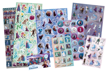 gommettes stickers la reine des neiges - Stickers Fantaisies – 10doigts.fr