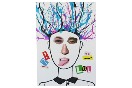 Gommettes visages réalistes et rigolos - Gommettes Yeux et Visages – 10doigts.fr