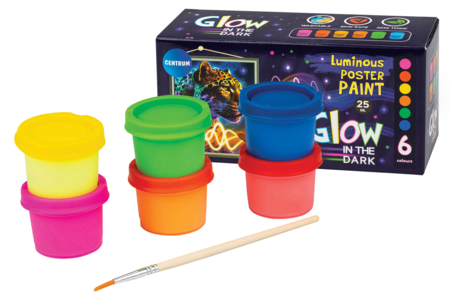 gouache phosphorescente - Peinture fluo, phosphorescent – 10doigts.fr