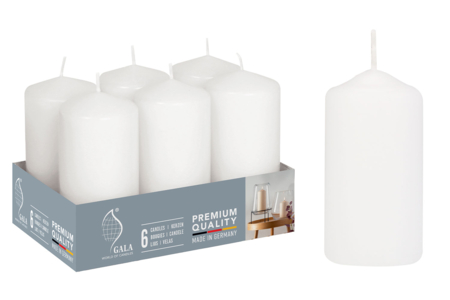 grande bougie blanche - Cires Bougies – 10doigts.fr