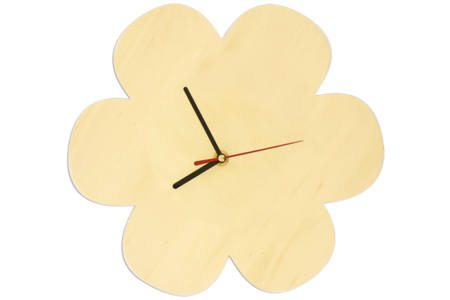 Horloge en bois - Horloges en bois – 10doigts.fr