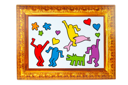 collage tableau personnages - Accessoires en papier – 10doigts.fr