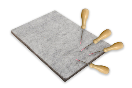 kit de piquage sur feutrine - Outils Loisirs créatifs – 10doigts.fr