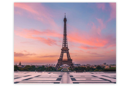 Kit diamond painting, tour Eiffel, 40x50 cm - Diamond Painting : Kit complet – 10doigts.fr