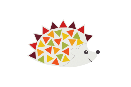 Kit hérissons + gommettes - 6 hérissons - Kits créatifs Automne – 10doigts.fr