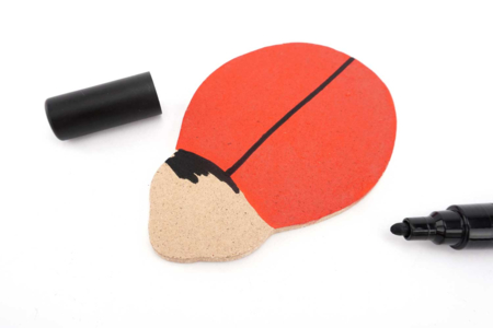 Kit Pense-Bête Coccinelle posca - Blocs notes – 10doigts.fr