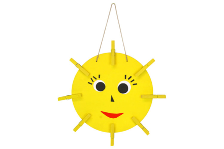 Kit Porte photo Soleil - Cadres photos à décorer – 10doigts.fr