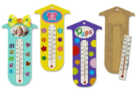 kit thermomètre météo enfants activité - Kits animaux et nature – 10doigts.fr
