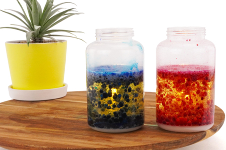 lampe a lave recette - Activités manuelles jeux – 10doigts.fr