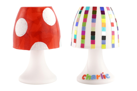 lampe à personnaliser enfants - Bougeoirs et photophores – 10doigts.fr