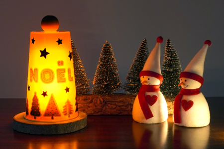 lanterne noël DIY enfants - Activités manuelles Noël – 10doigts.fr