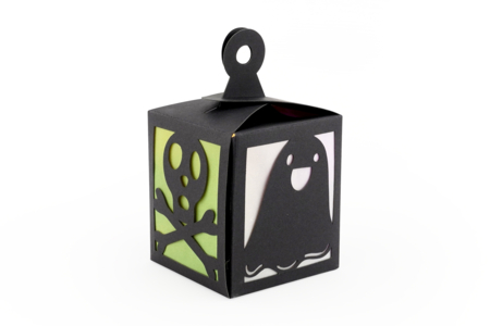 Lanternes d’halloween fantome - Kits créatifs Halloween – 10doigts.fr