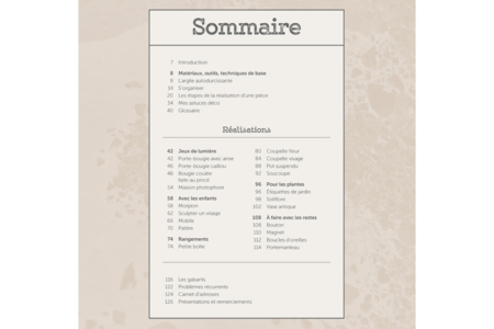 livre modelage argile - Livres et Kits de modelage – 10doigts.fr