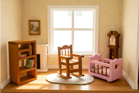 maison de poupée chaise - Univers Miniature : maison de poupée et miniatures – 10doigts.fr