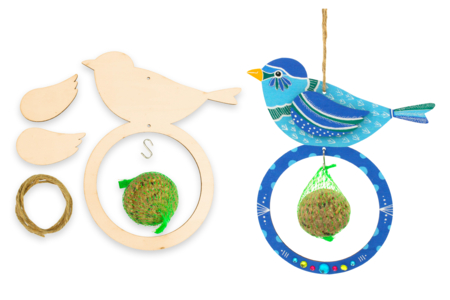 mangeoire oiseau en bois - Nichoirs en bois – 10doigts.fr