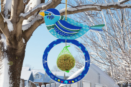 mangeoire pour oiseaux - Nichoirs en bois – 10doigts.fr