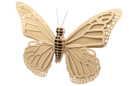 Maquette Papillon  - Maquettes en carton – 10doigts.fr