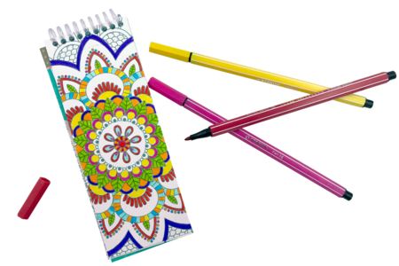 marque page mandala - Formes et dessins à colorier – 10doigts.fr