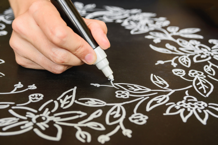 marqueur craie déco - Feutre marqueur craie – 10doigts.fr