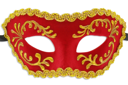 Masque Vénitien en papier comprimé - Masques Créatifs – 10doigts.fr
