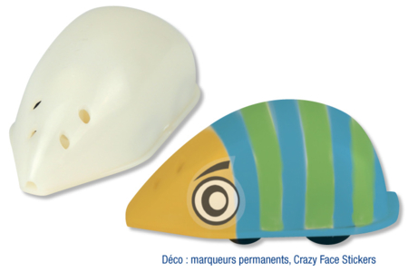 Mécanisme à friction pour pâtes SOFT et FOAM Clay : Rouleur - Outils de Modelage – 10doigts.fr