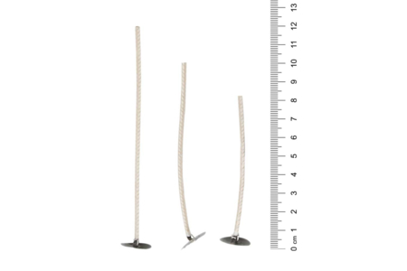 mèches avec socle métal - Mèches et Accessoires Bougies – 10doigts.fr