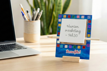 mémo pour la fete des parents DIY cadeau - Activités manuelles fête des mères – 10doigts.fr