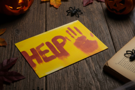 message invisible dessin enfant - Activités manuelles Halloween – 10doigts.fr