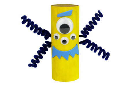 monstres halloween rouleau carton papier toilette - Activités manuelles Halloween – 10doigts.fr