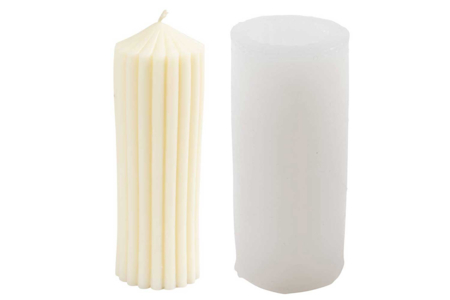 Moule bougie Cylindre  - Moules pour bougies - Bougie – 10doigts.fr