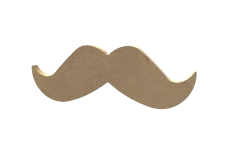 moustache en bois - Silhouettes en bois – 10doigts.fr