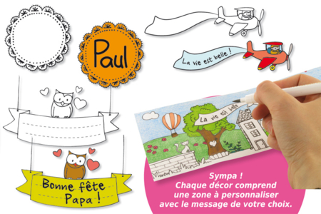 Mug à décorer - Plastique Transparent – 10doigts.fr