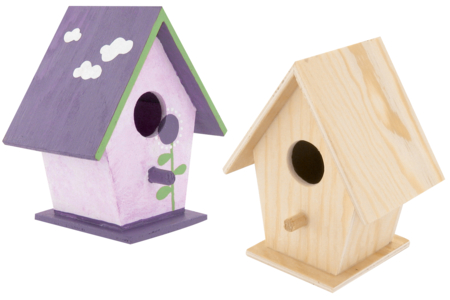 nichoir à oiseaux en bois - Nichoirs, mangeoires en bois – 10doigts.fr