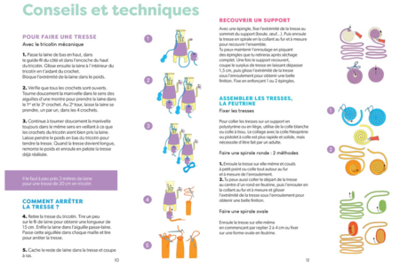 notice tricotin mode d'emploi - Livres activités créatives – 10doigts.fr
